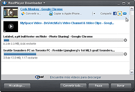 realplayer downloader not working